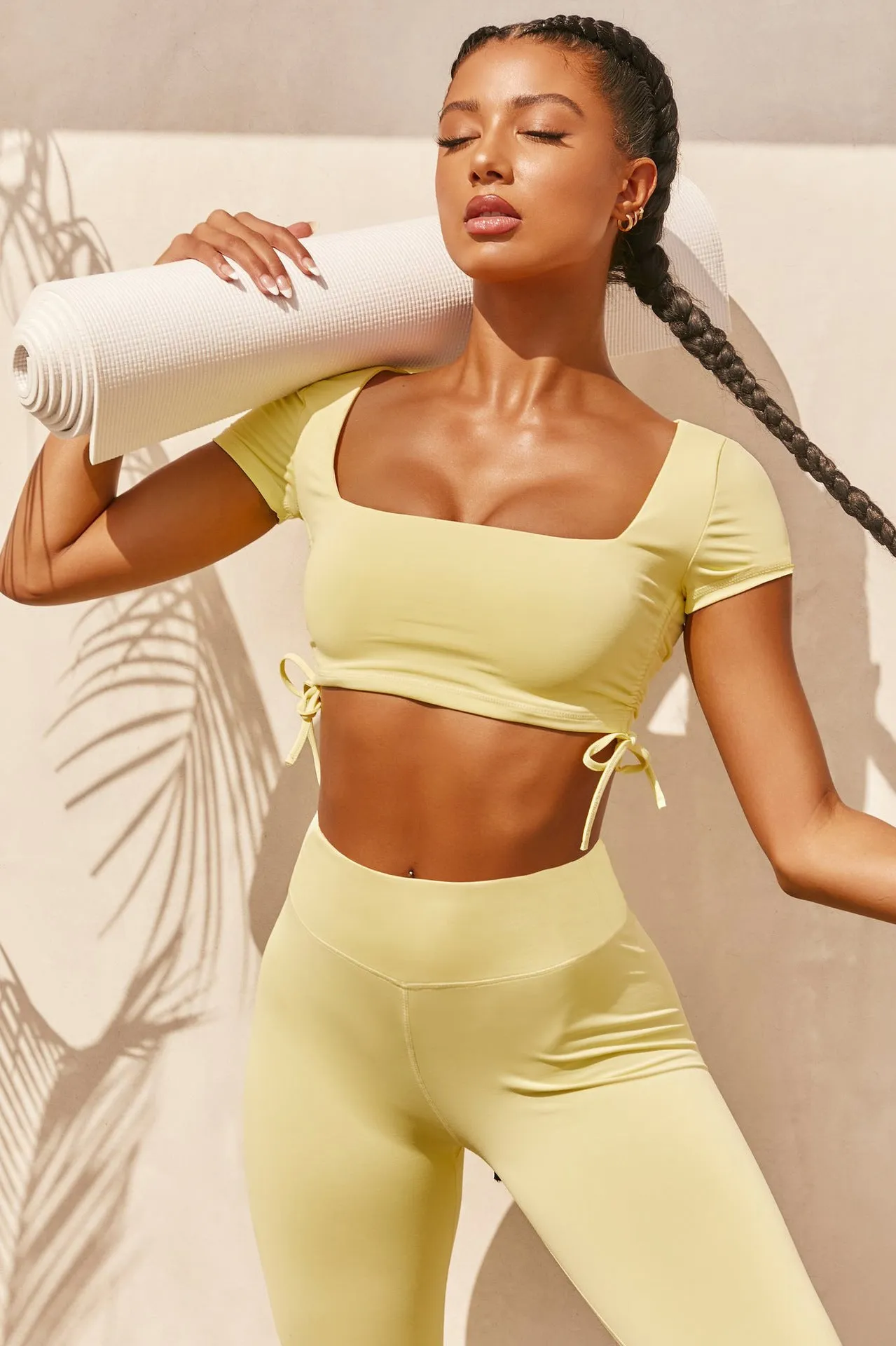 Tether Short-Sleeved Trousers Fitness Yoga Suit trendy