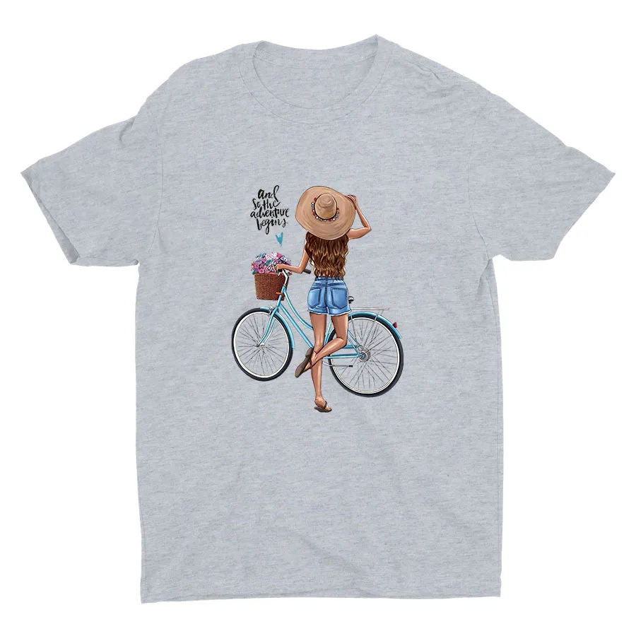 The Adventure Begins Cotton Tee