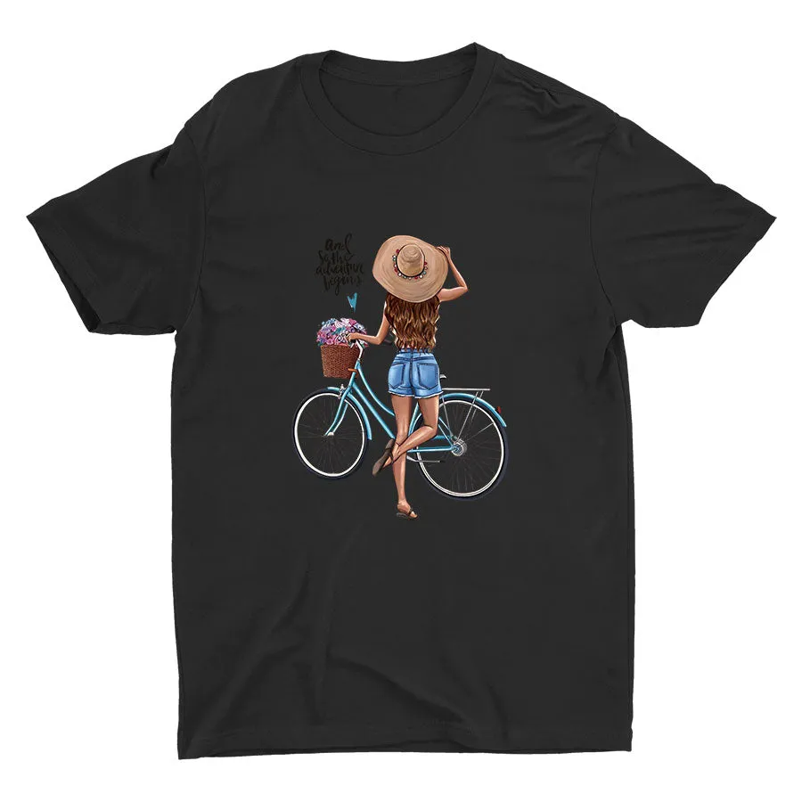 The Adventure Begins Cotton Tee