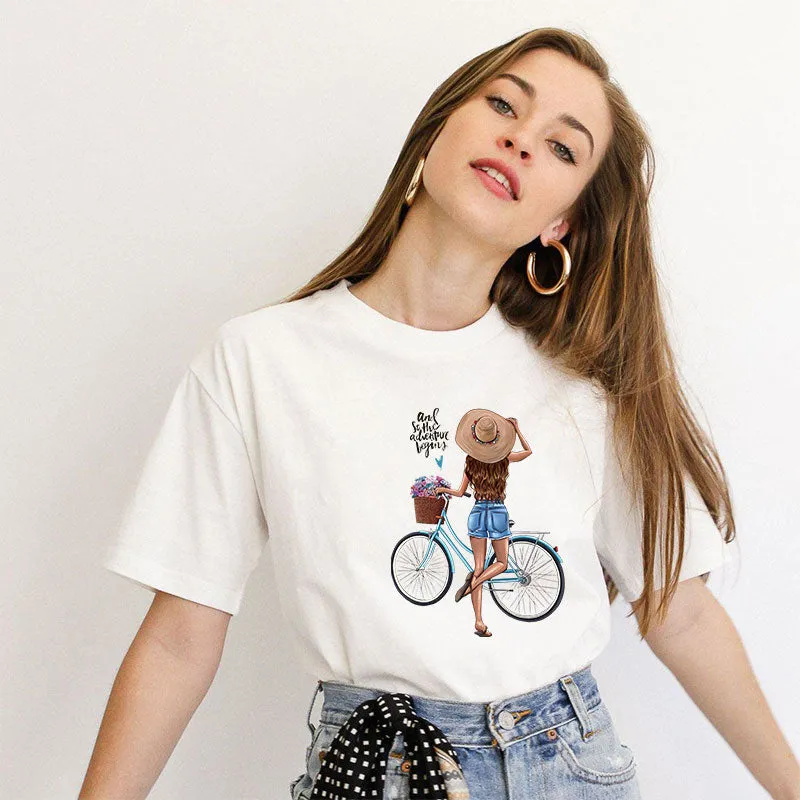 The Adventure Begins Cotton Tee