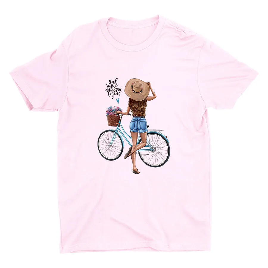 The Adventure Begins Cotton Tee