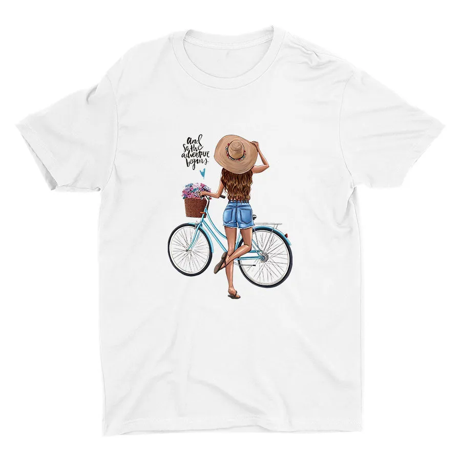 The Adventure Begins Cotton Tee