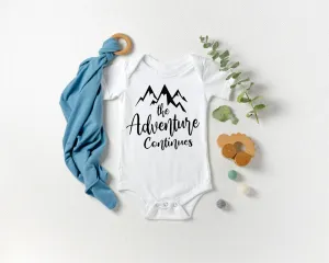 The Adventure Continues Onesie