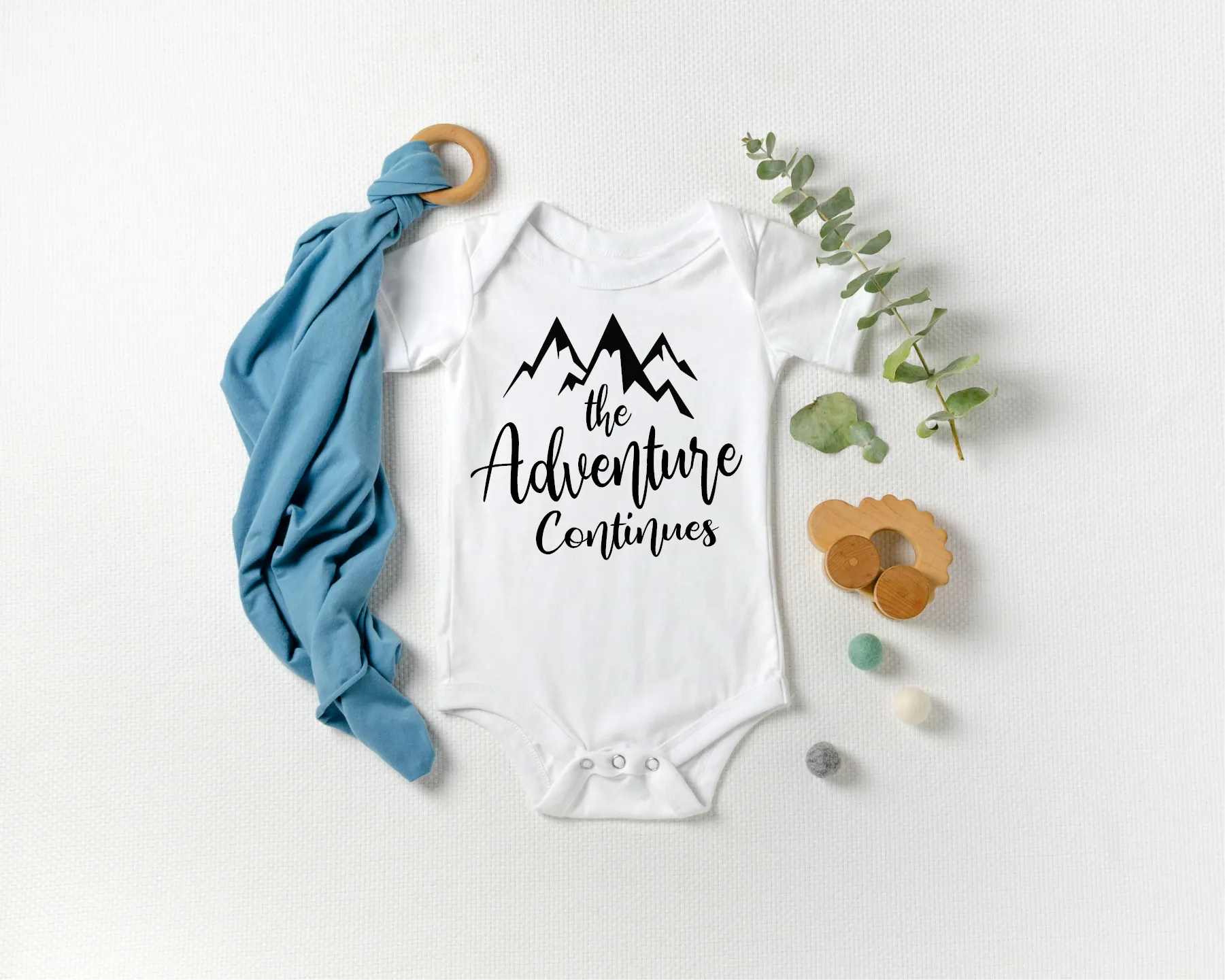 The Adventure Continues Onesie