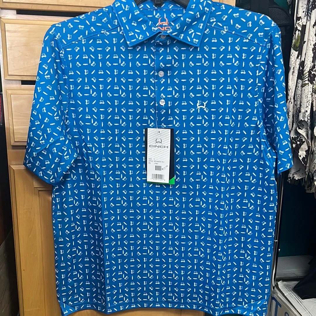 The Blue Golfer Arena Flex Polo