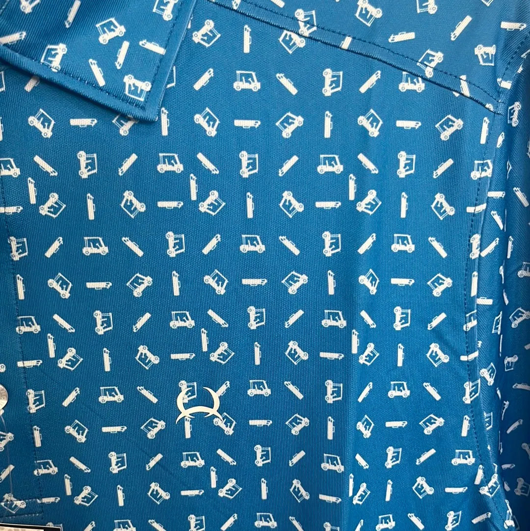 The Blue Golfer Arena Flex Polo