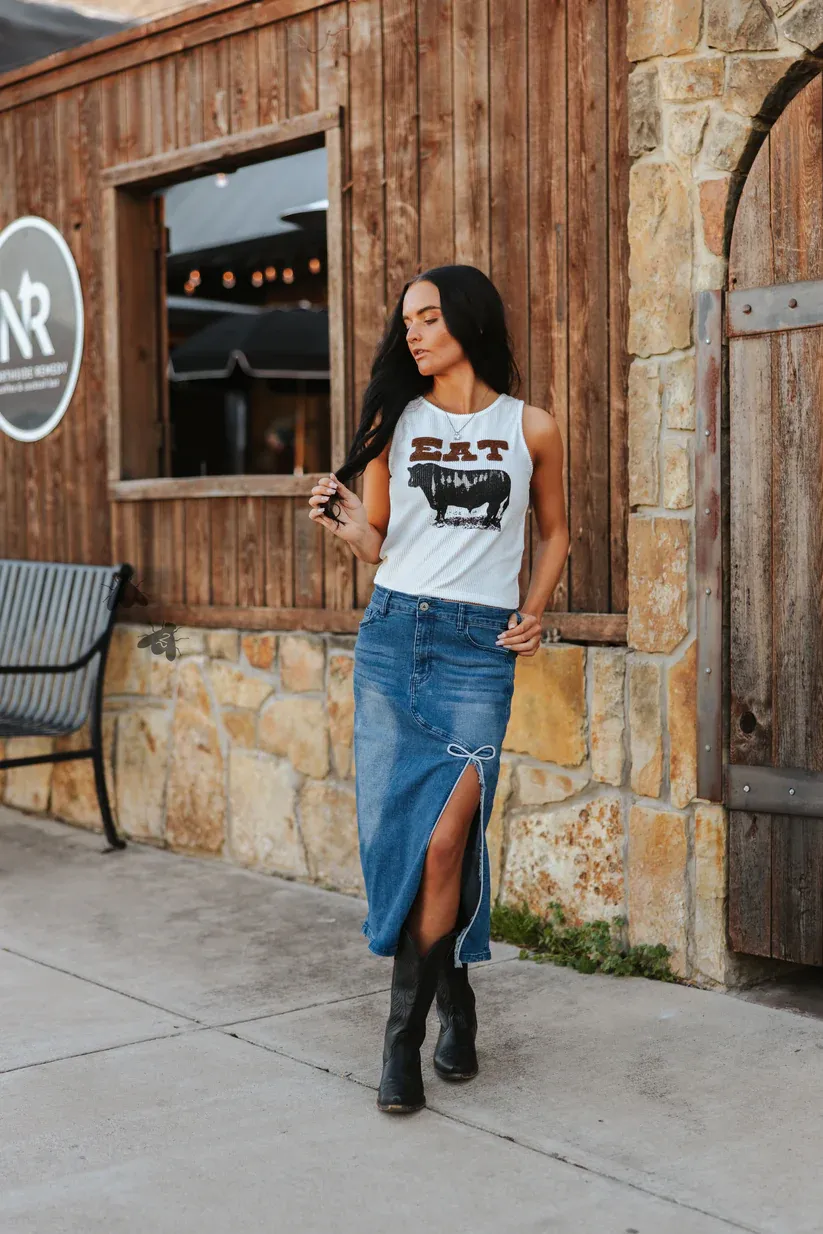 The Denim Dreams Skirt
