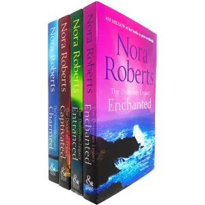 The Donovan Legacy Series 4 Books Collection Set By Nora Roberts(Captivated)
