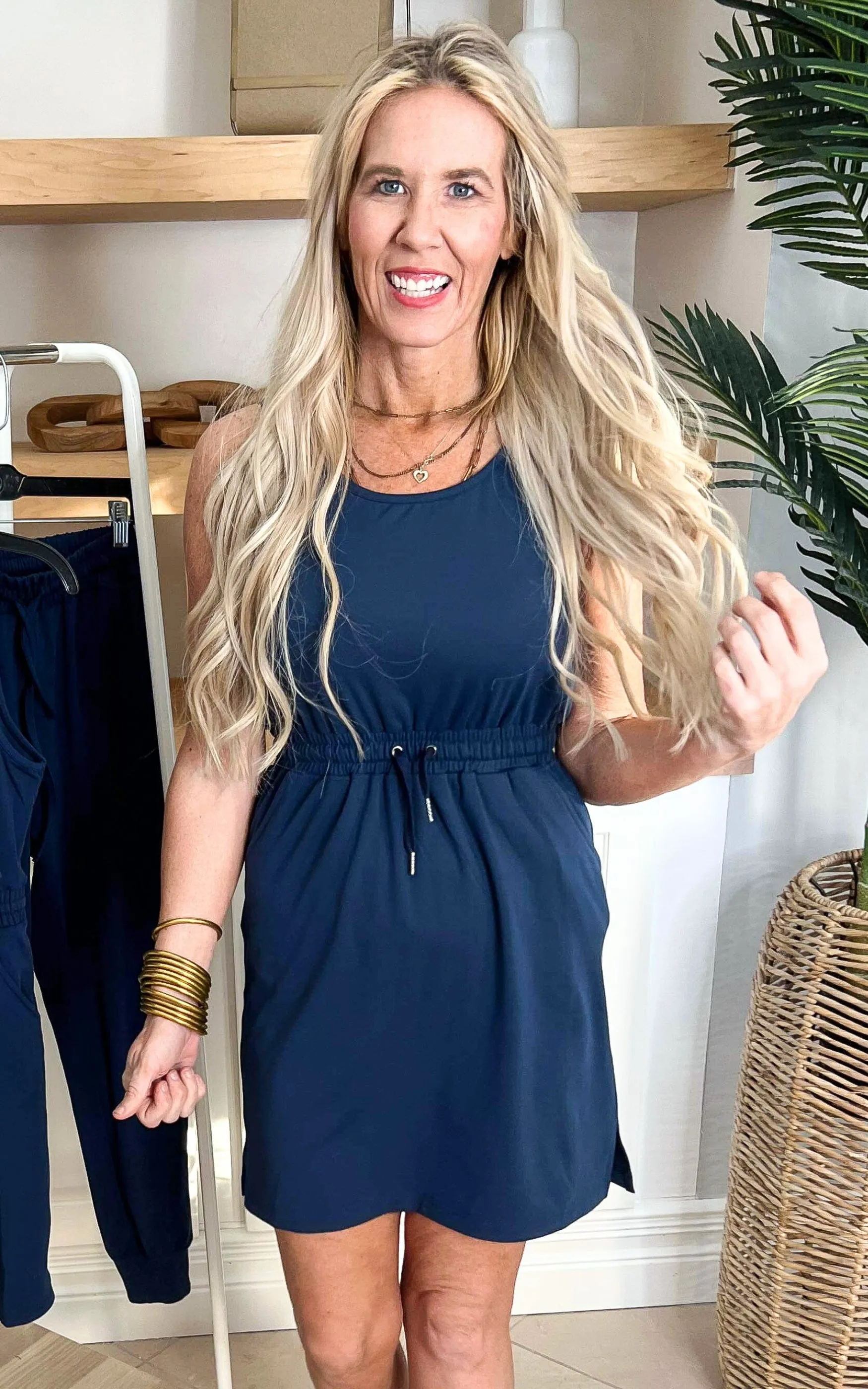 The Sophia Navy Everyday Tank Dress by Salty Wave*DEAL-FINAL SALE