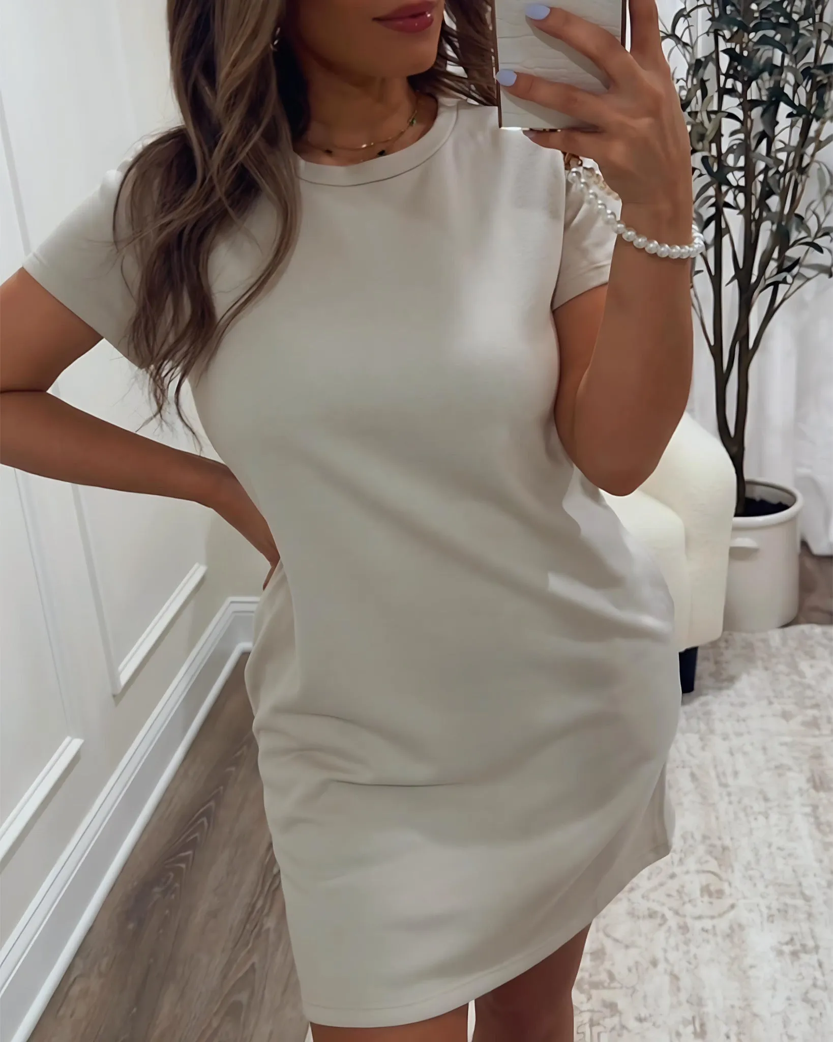 THE SUMMER LUX TEE DRESS (PREORDER SHIPS 5/12)
