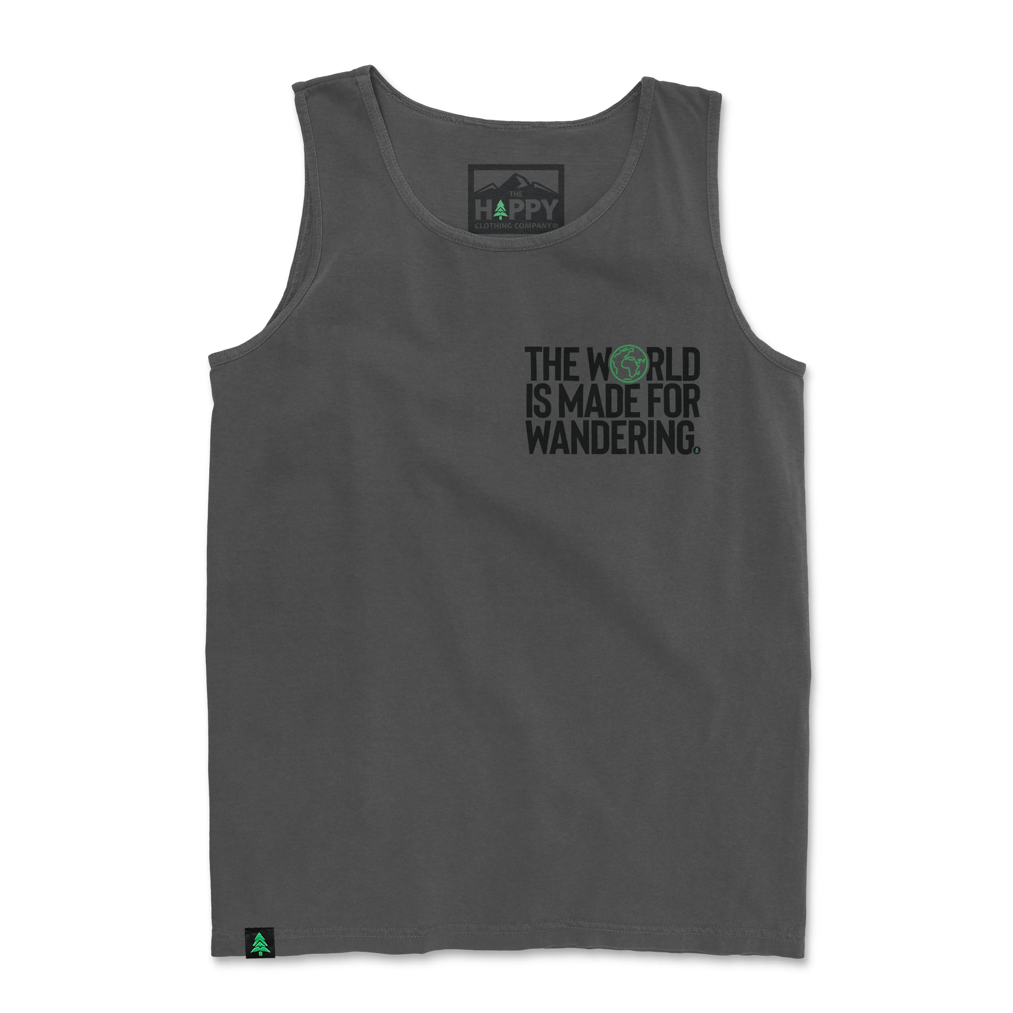 The World Is Made For Wandering Nature-Dyed Tank