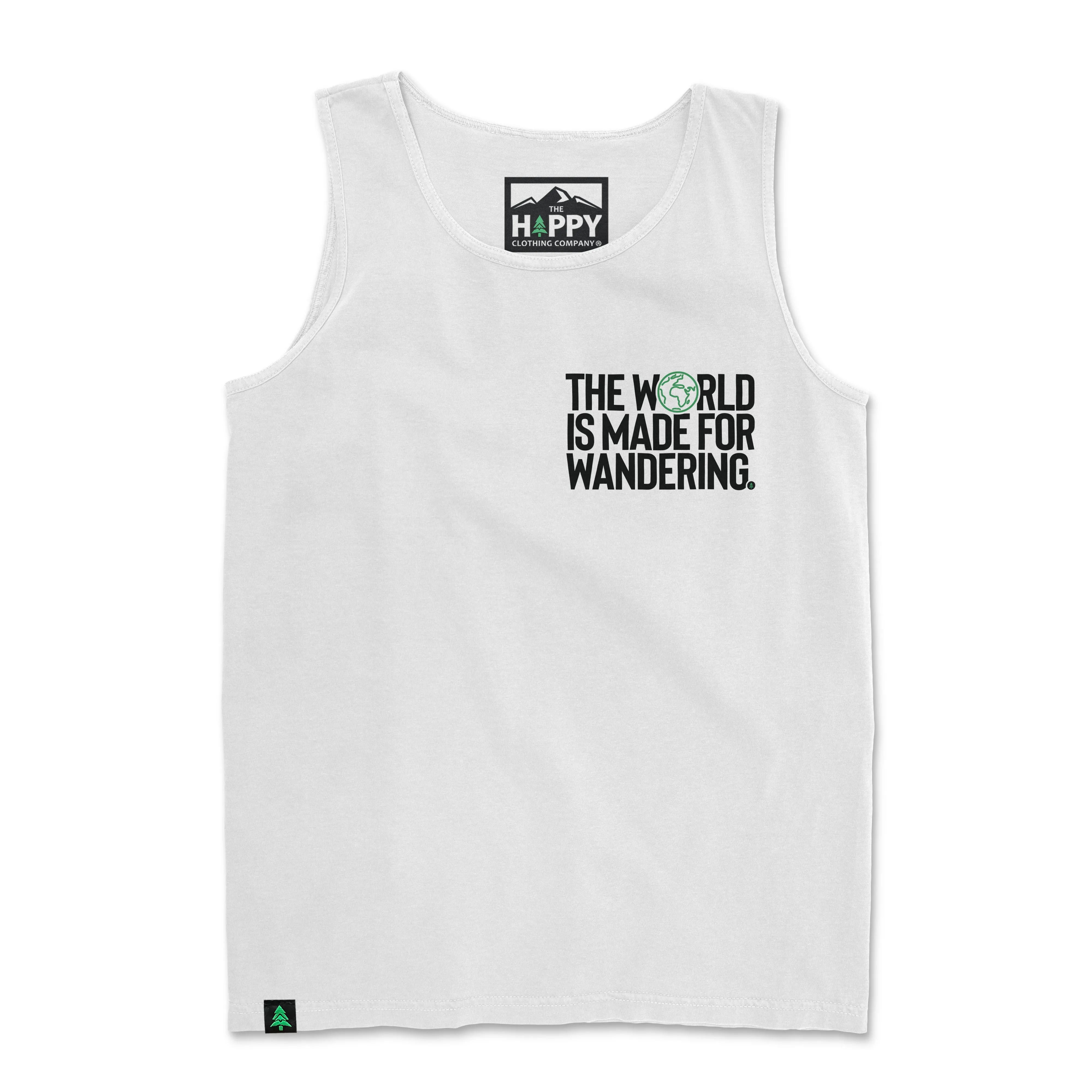 The World Is Made For Wandering Nature-Dyed Tank