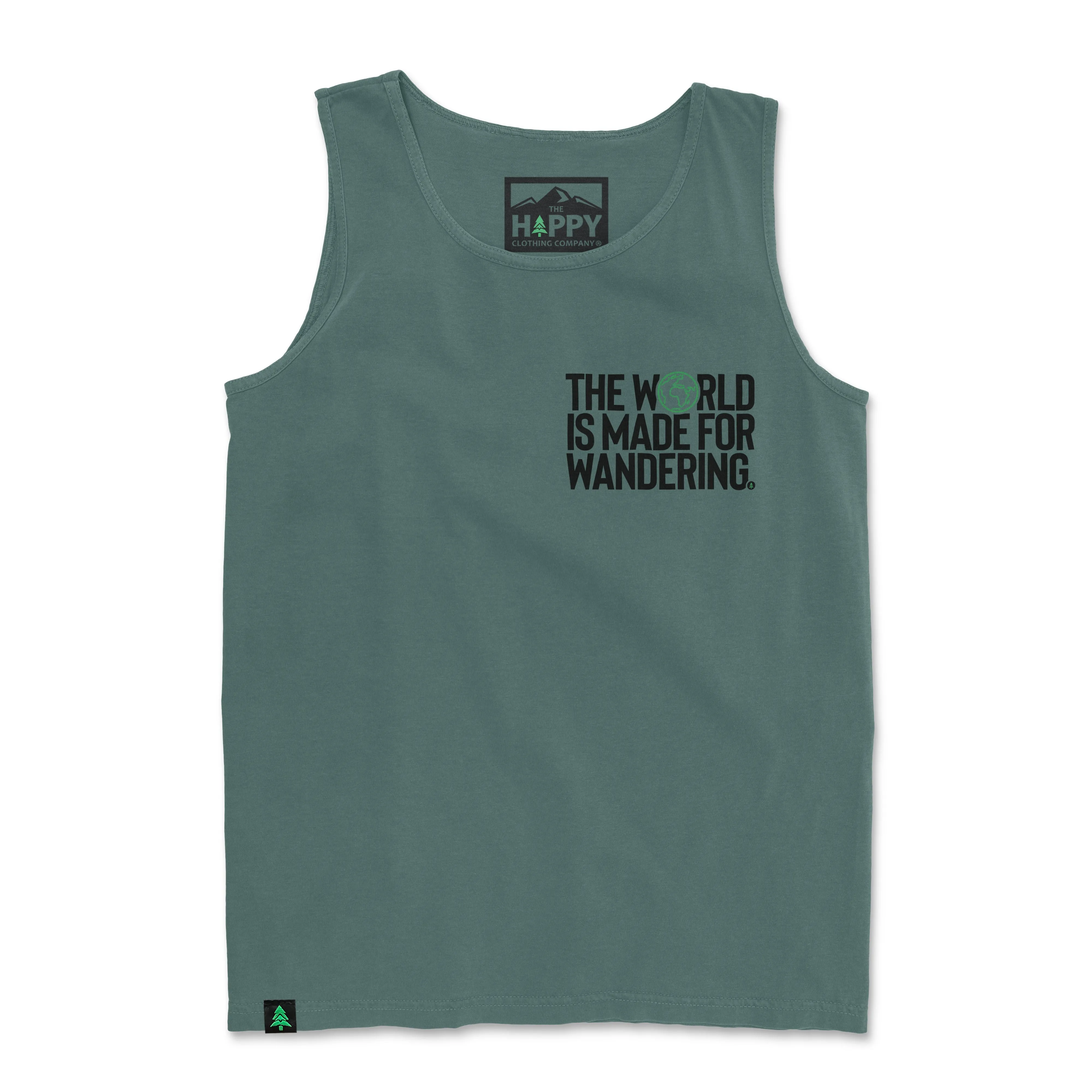 The World Is Made For Wandering Nature-Dyed Tank