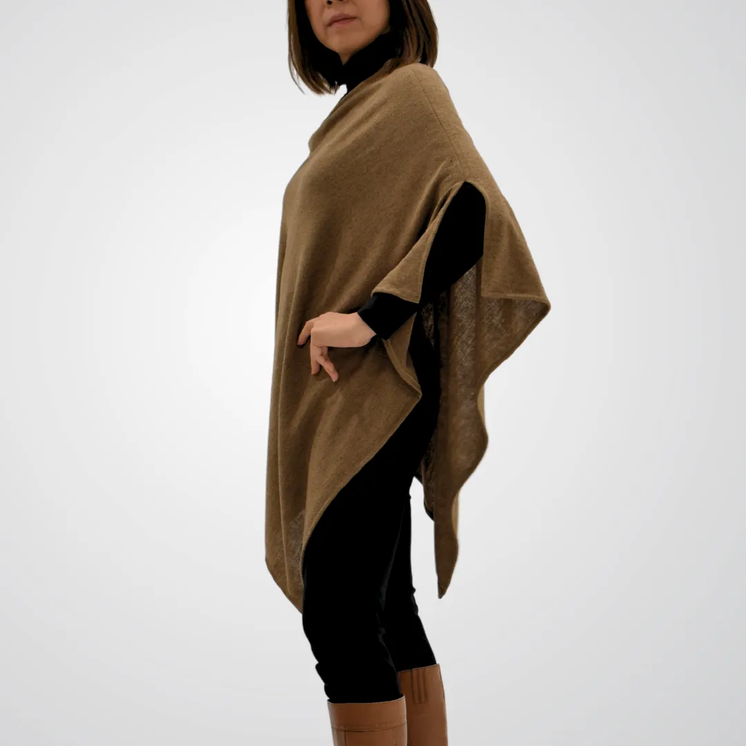 THSP1057: Brown: Pearl Poncho