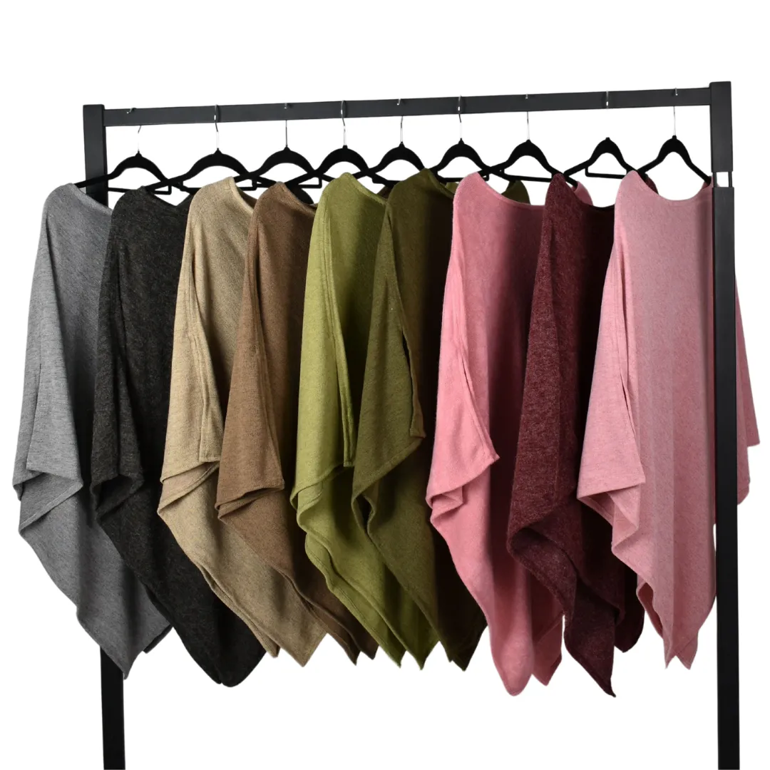 THSP1057: Brown: Pearl Poncho