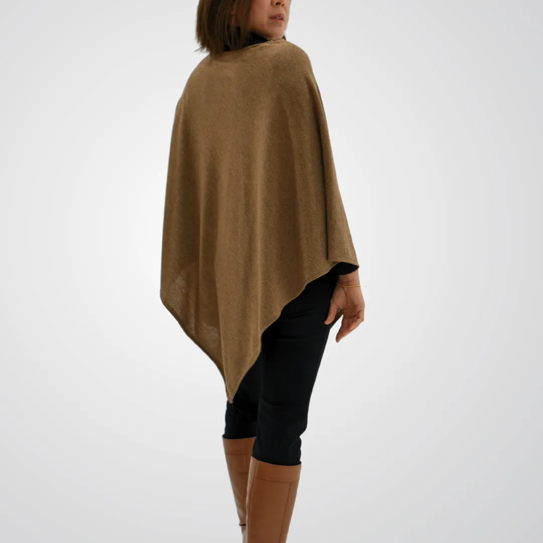 THSP1057: Brown: Pearl Poncho