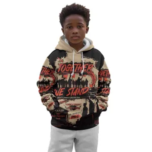 Together We Stand African American Kid Hoodie Important Milestones History Vintage DT03
