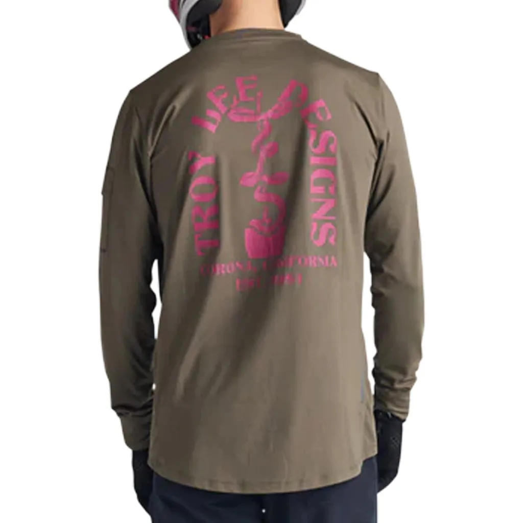Troy Lee Ruckus LS Ride Tee - Fangs
