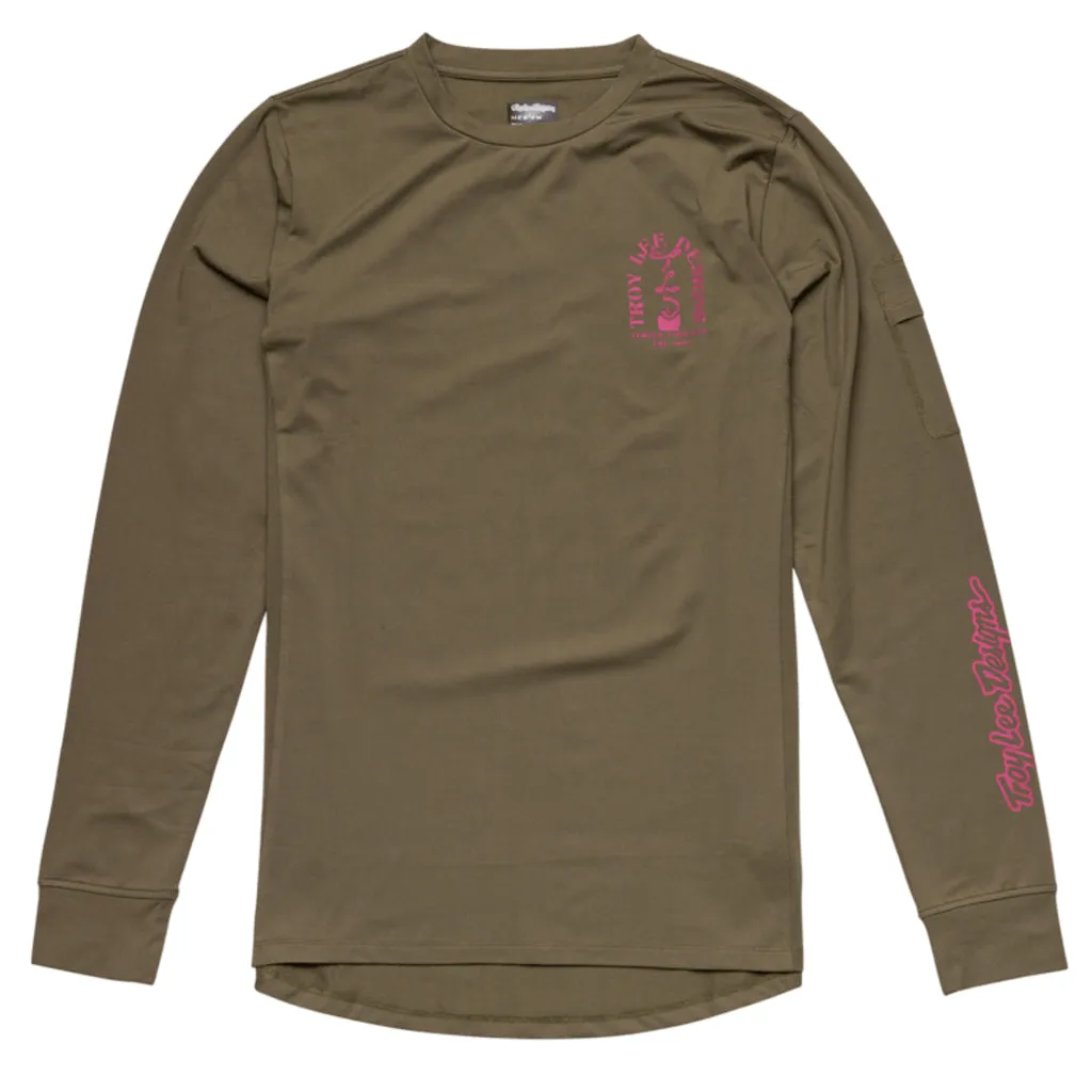 Troy Lee Ruckus LS Ride Tee - Fangs