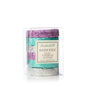 Tuberose, Vetiver, Lilac Set of 6 Fizz Tablets