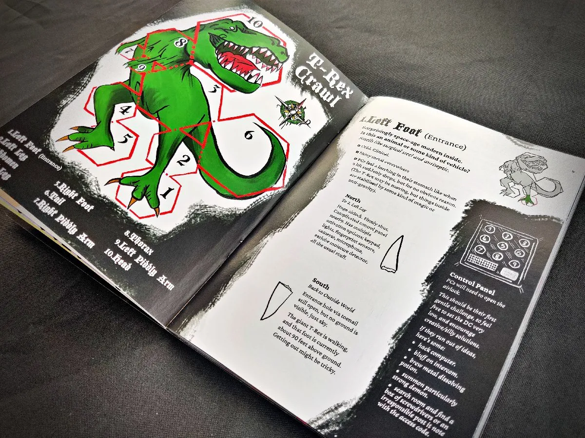 Tyrannosaur Inside