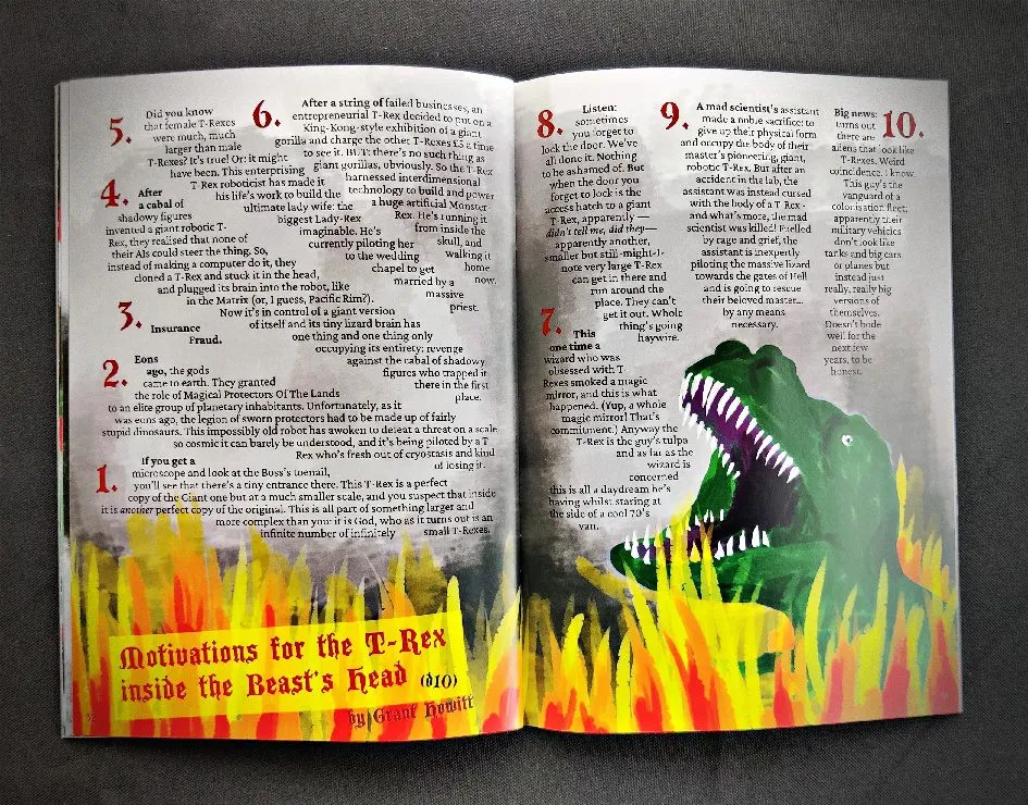 Tyrannosaur Inside