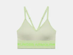 Under Armour Women's UA Seamless Low Long Heather Sports Bra