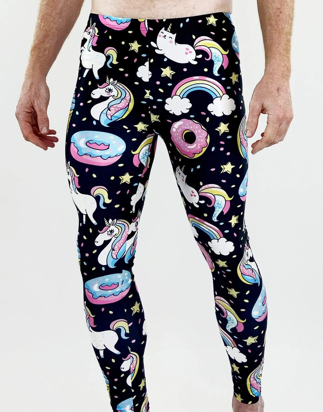 Unicorn Night Party Unisex Leggings