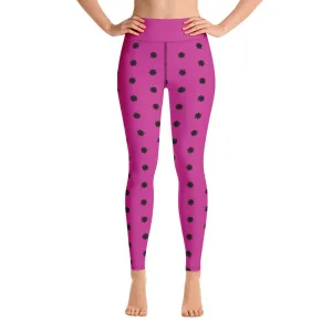 Unicorn Pig Purple Yoga Leggings