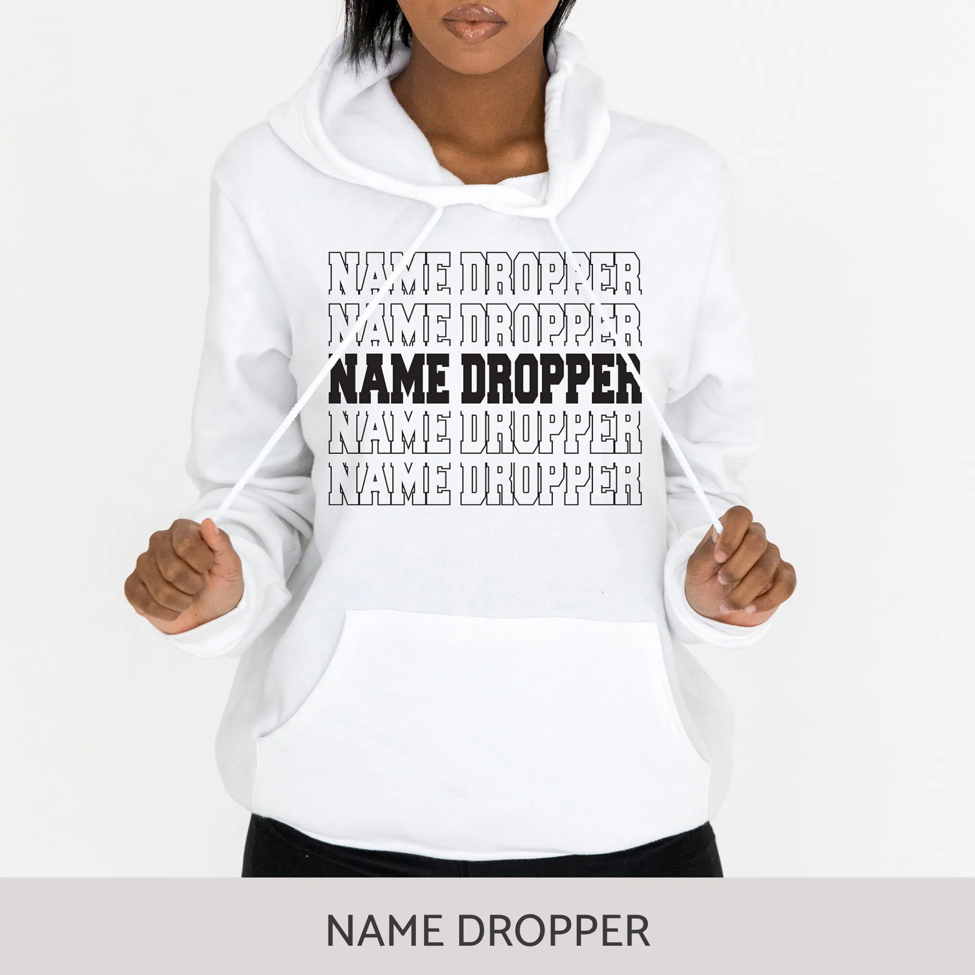 Unisex Hoodie in White