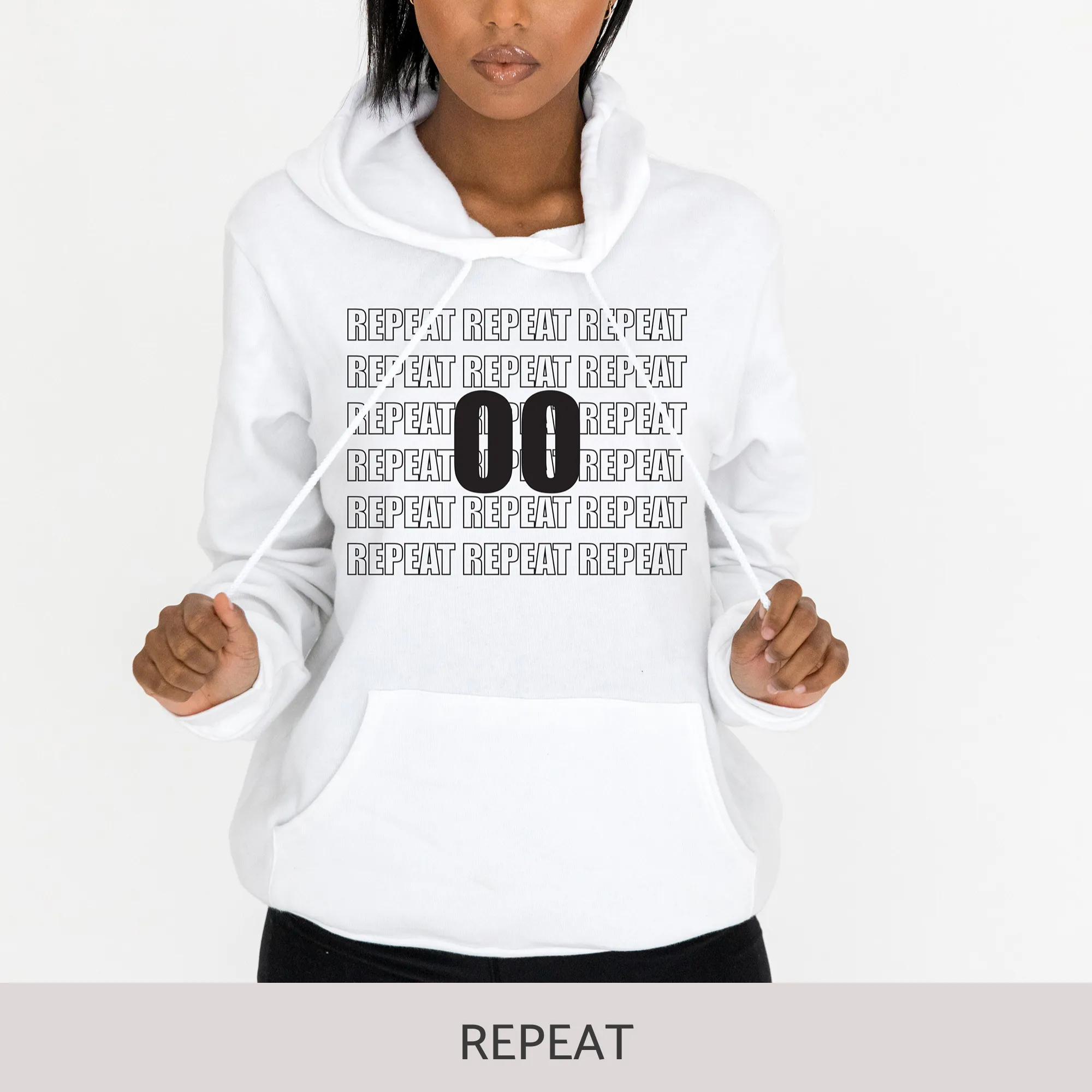 Unisex Hoodie in White
