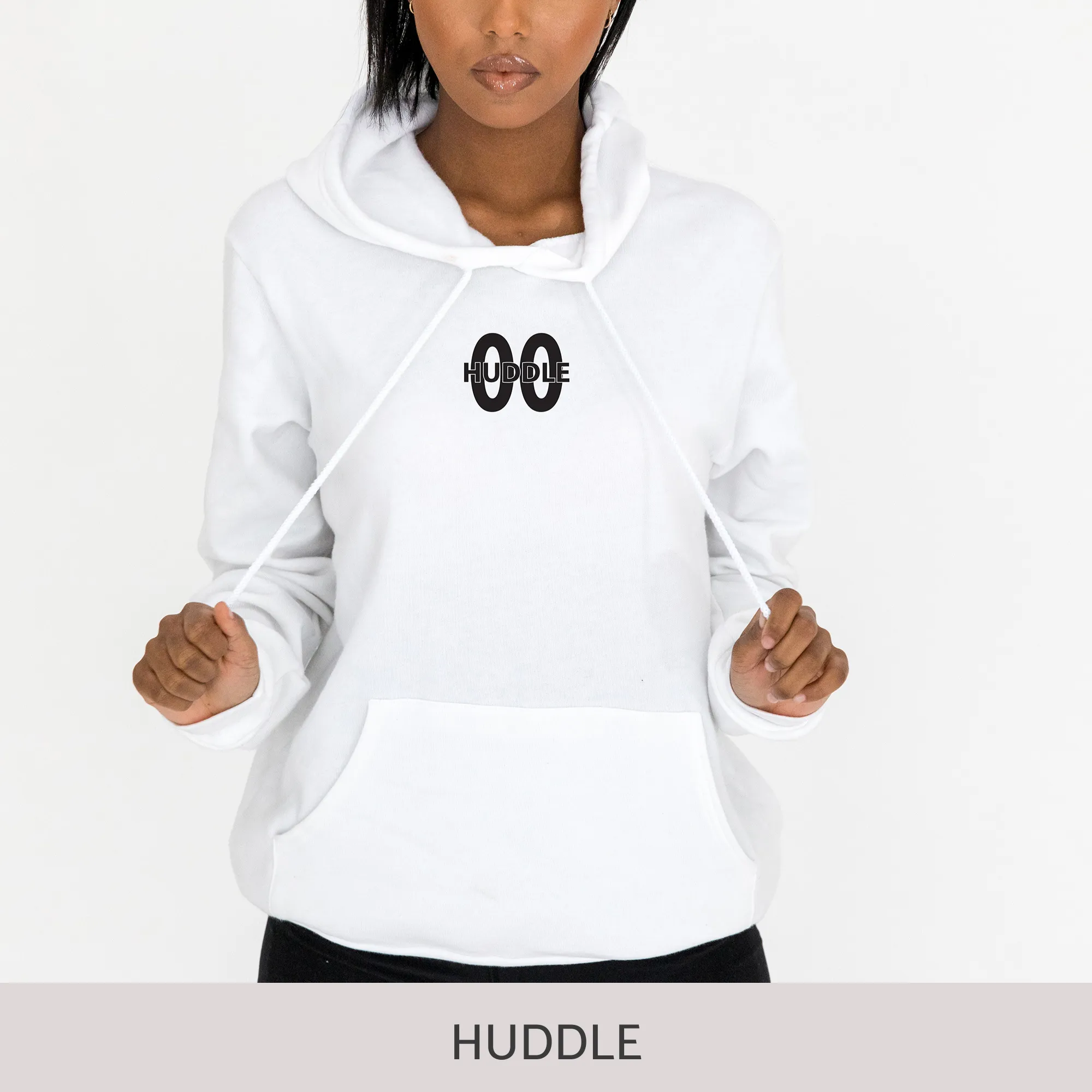 Unisex Hoodie in White