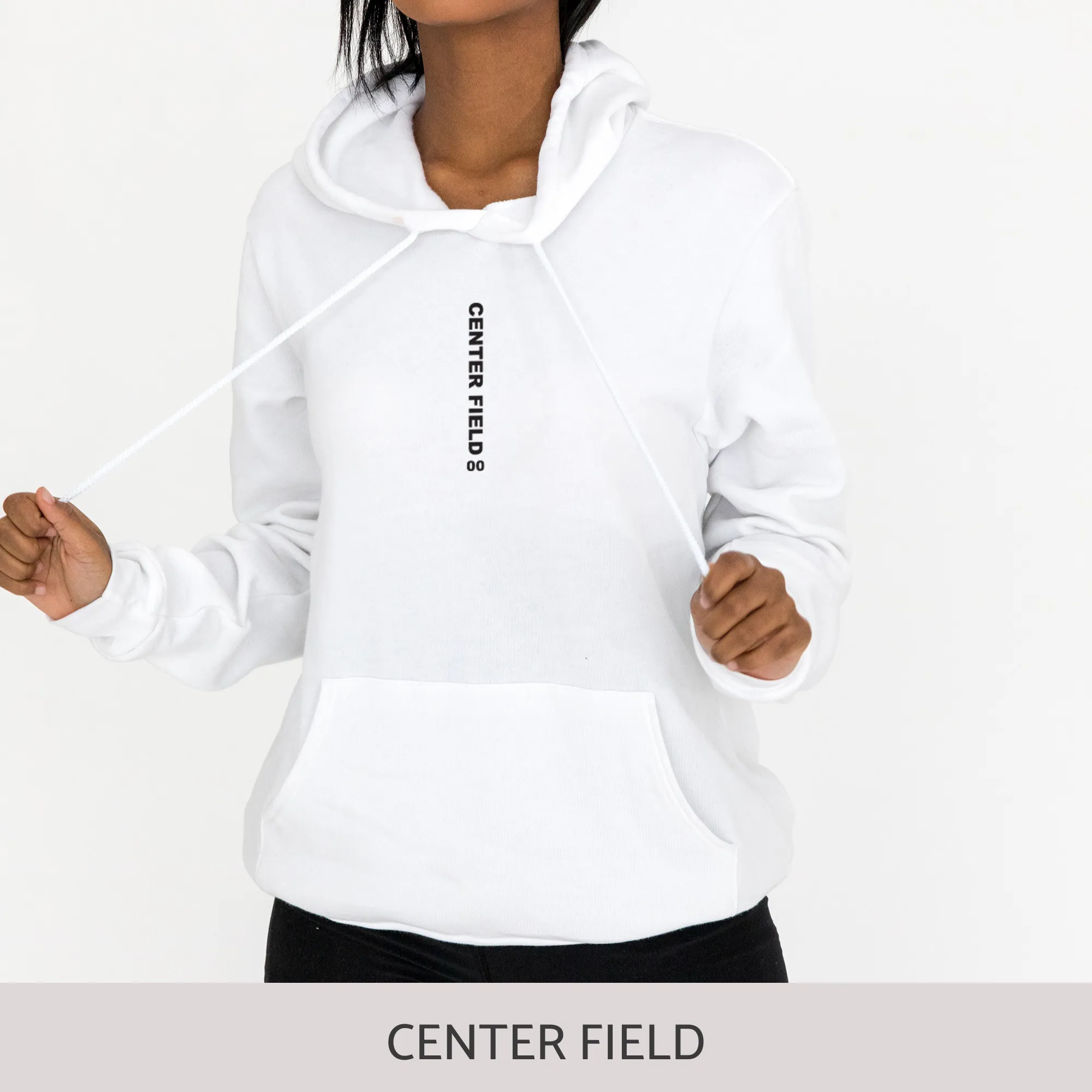 Unisex Hoodie in White