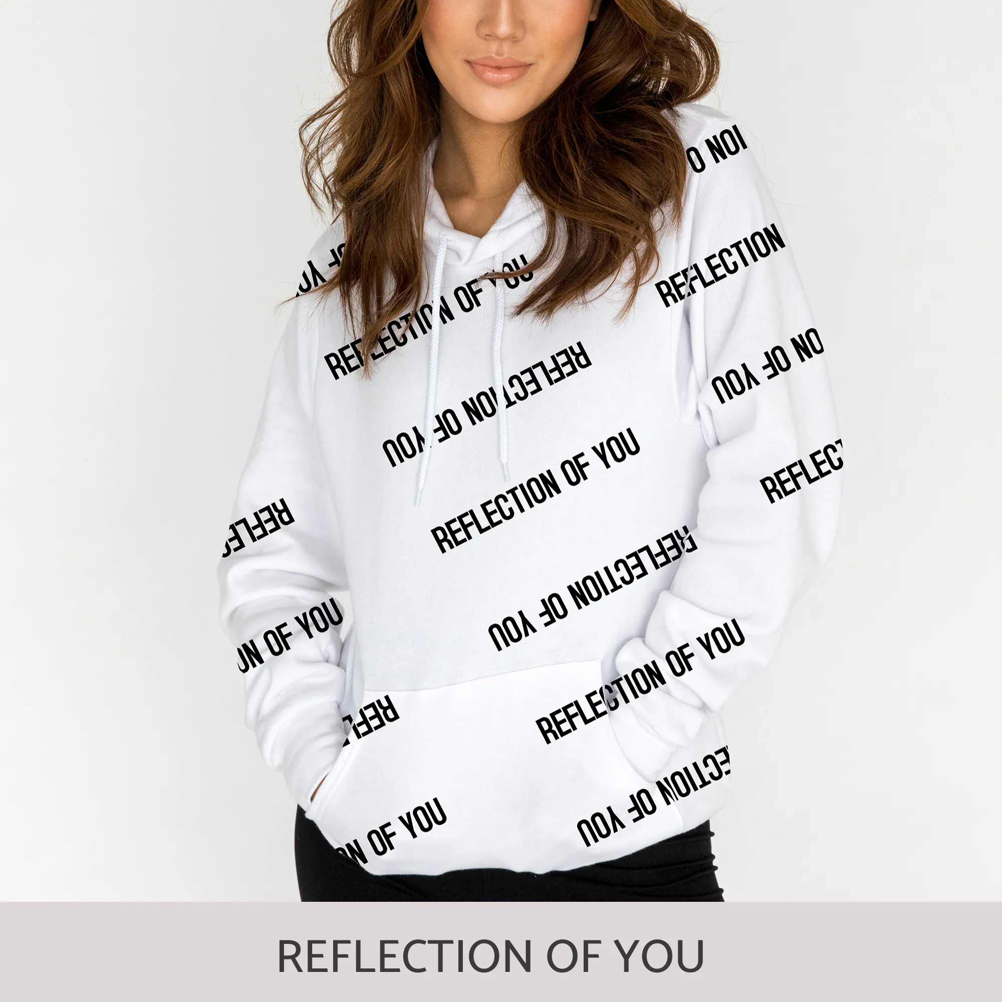 Unisex Hoodie in White
