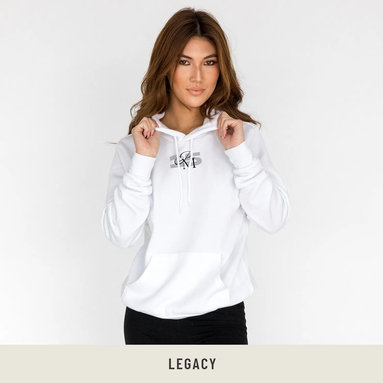Unisex Hoodie in White