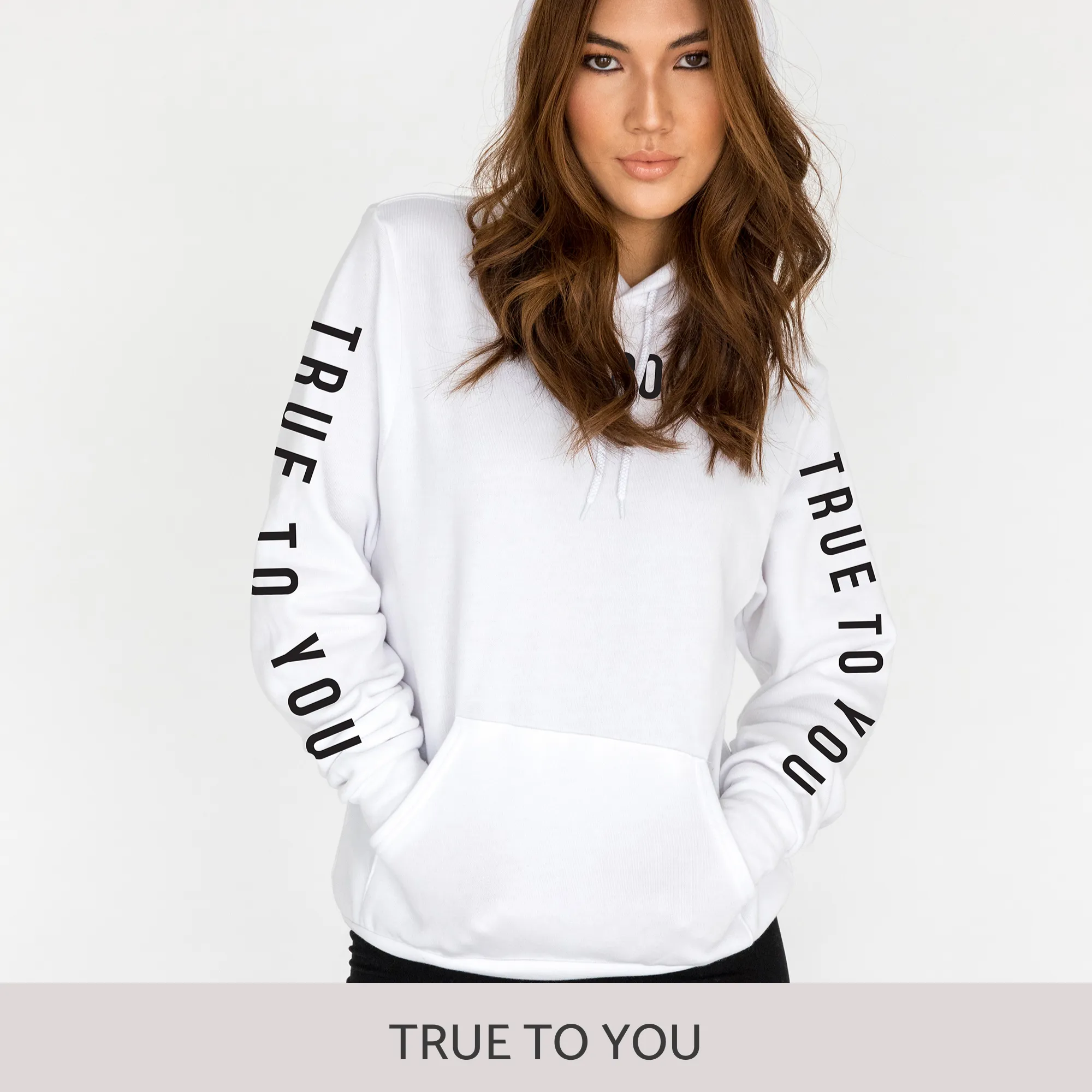 Unisex Hoodie in White