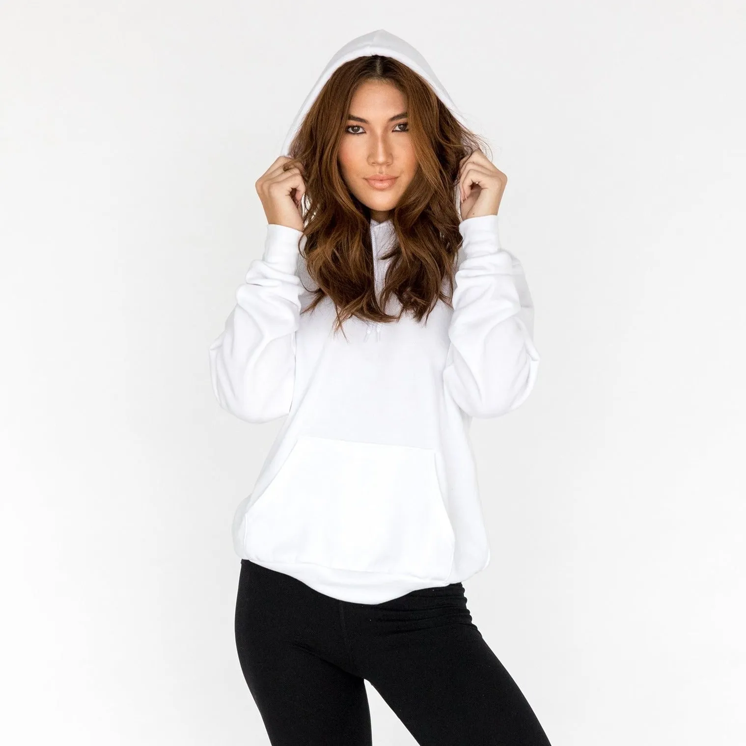 Unisex Hoodie in White