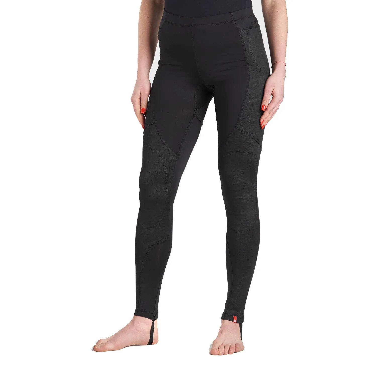 Unisex Motorcycle Pants - Black Armoured Leggings, SKIN UH 03