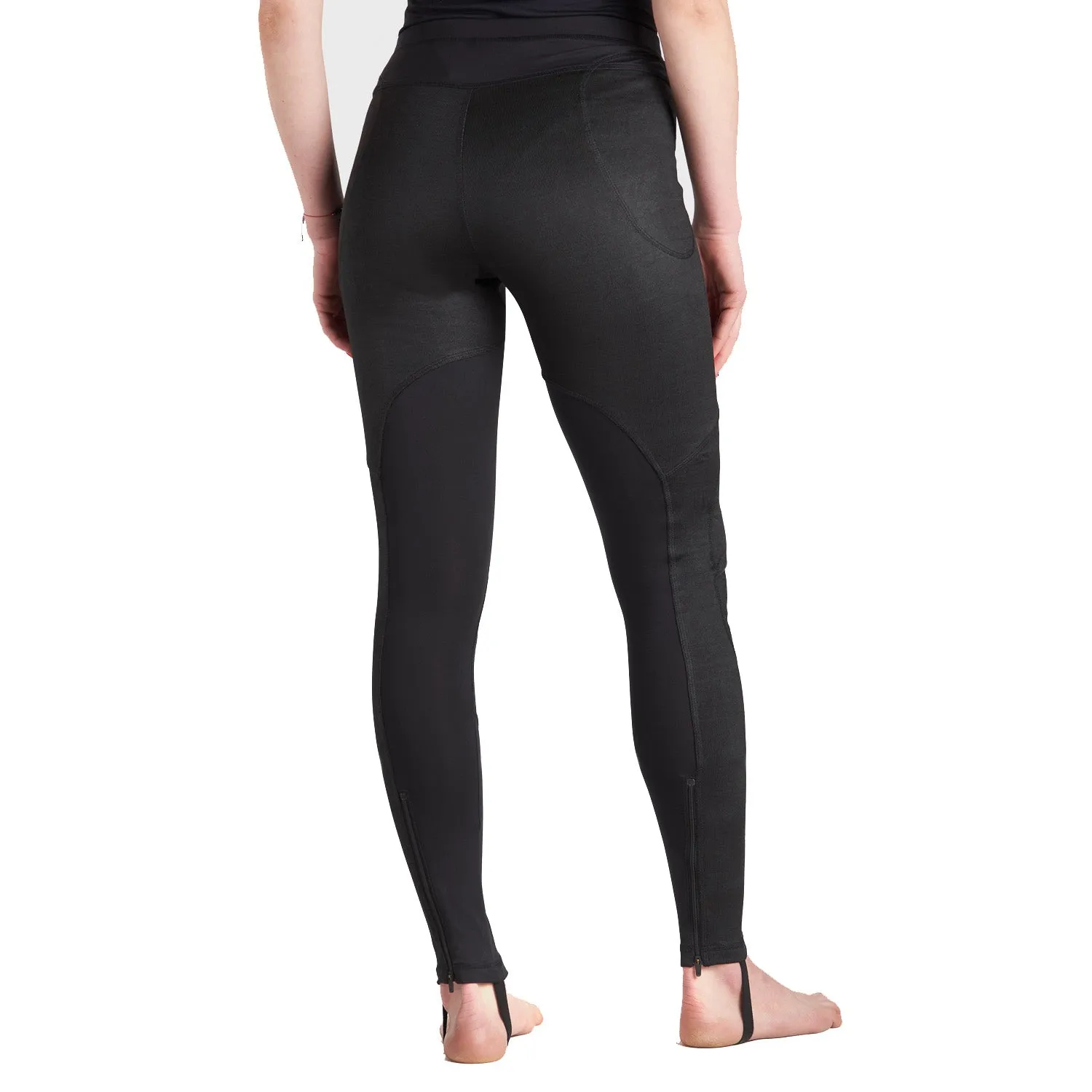 Unisex Motorcycle Pants - Black Armoured Leggings, SKIN UH 03
