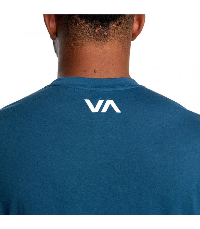 VA RVCA BLUR SS TEE Blue