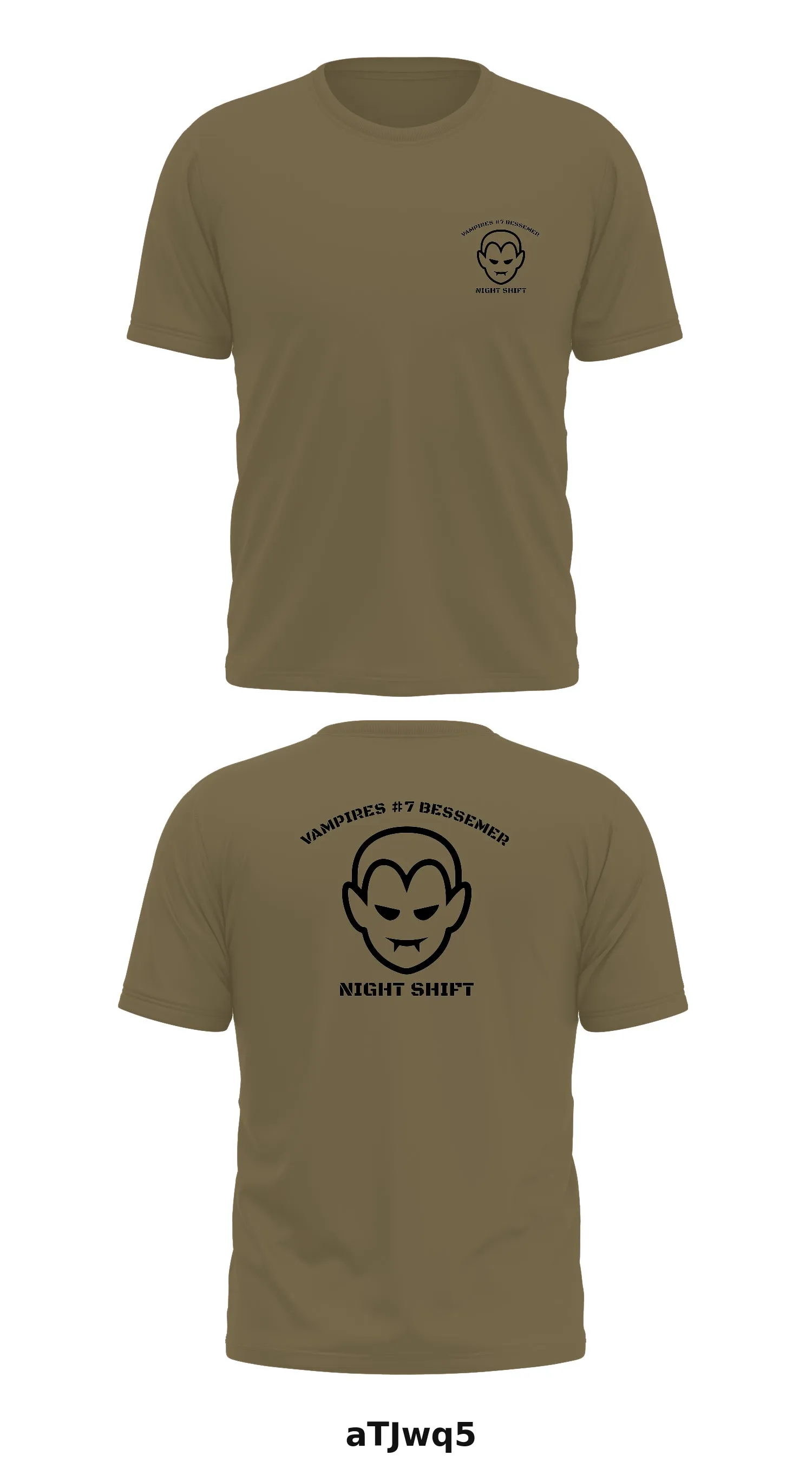 Vampires #7 Bessemer  Store 1 Core Men's SS Performance Tee - aTJwq5