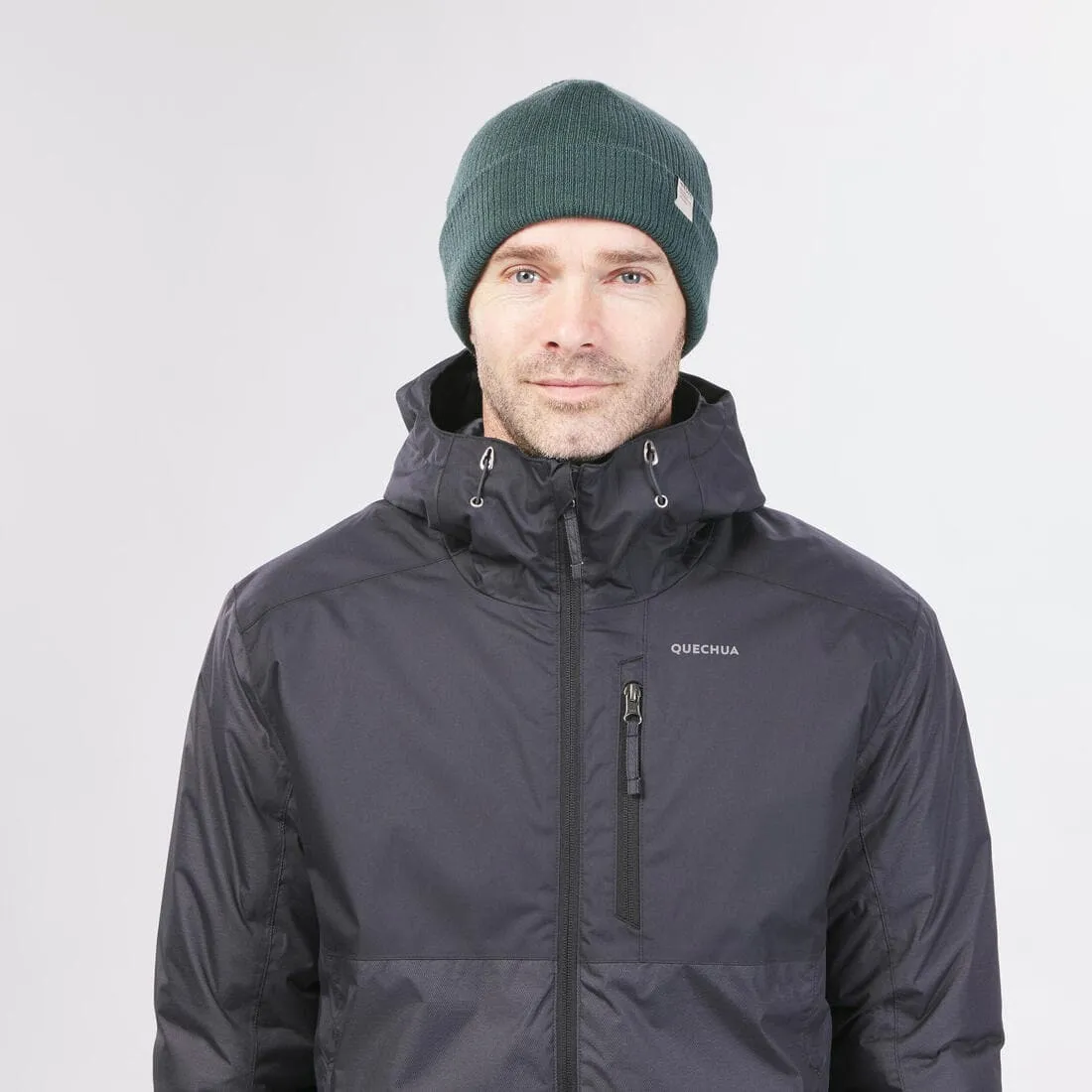 Veste de randonnée -10°C imperméable homme, NH500 noir
