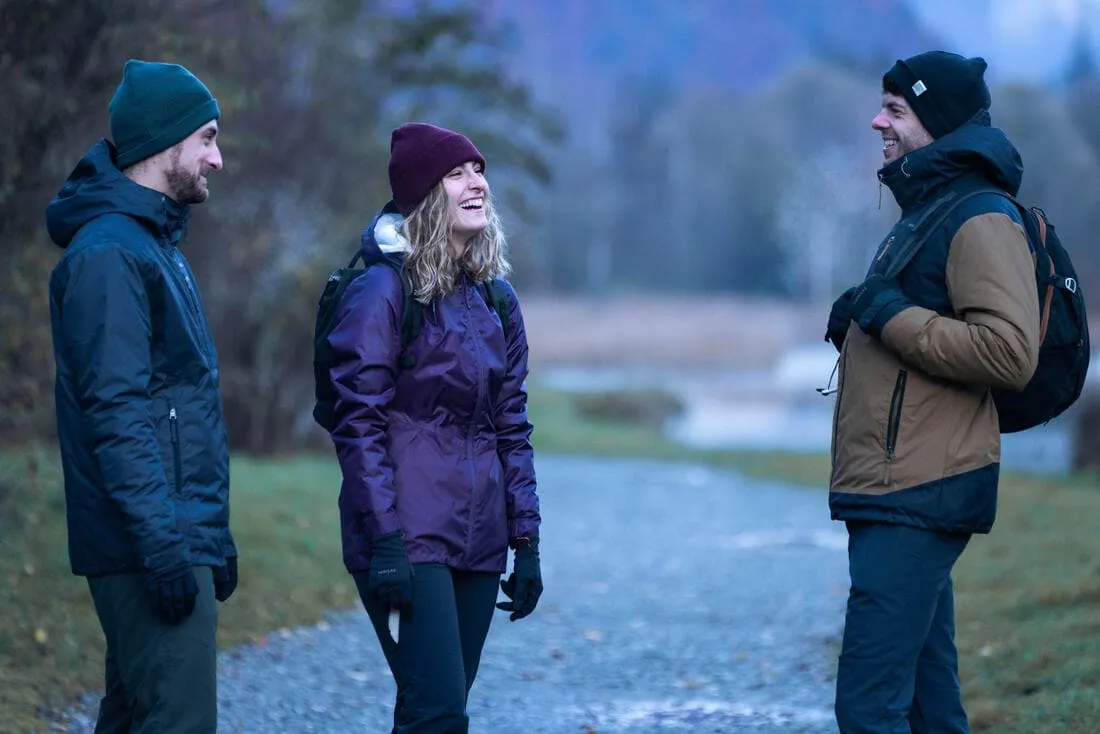 Veste de randonnée -10°C imperméable homme, NH500 noir