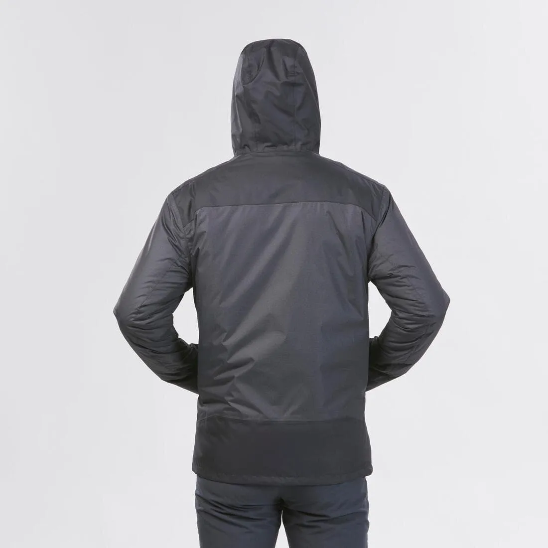 Veste de randonnée -10°C imperméable homme, NH500 noir