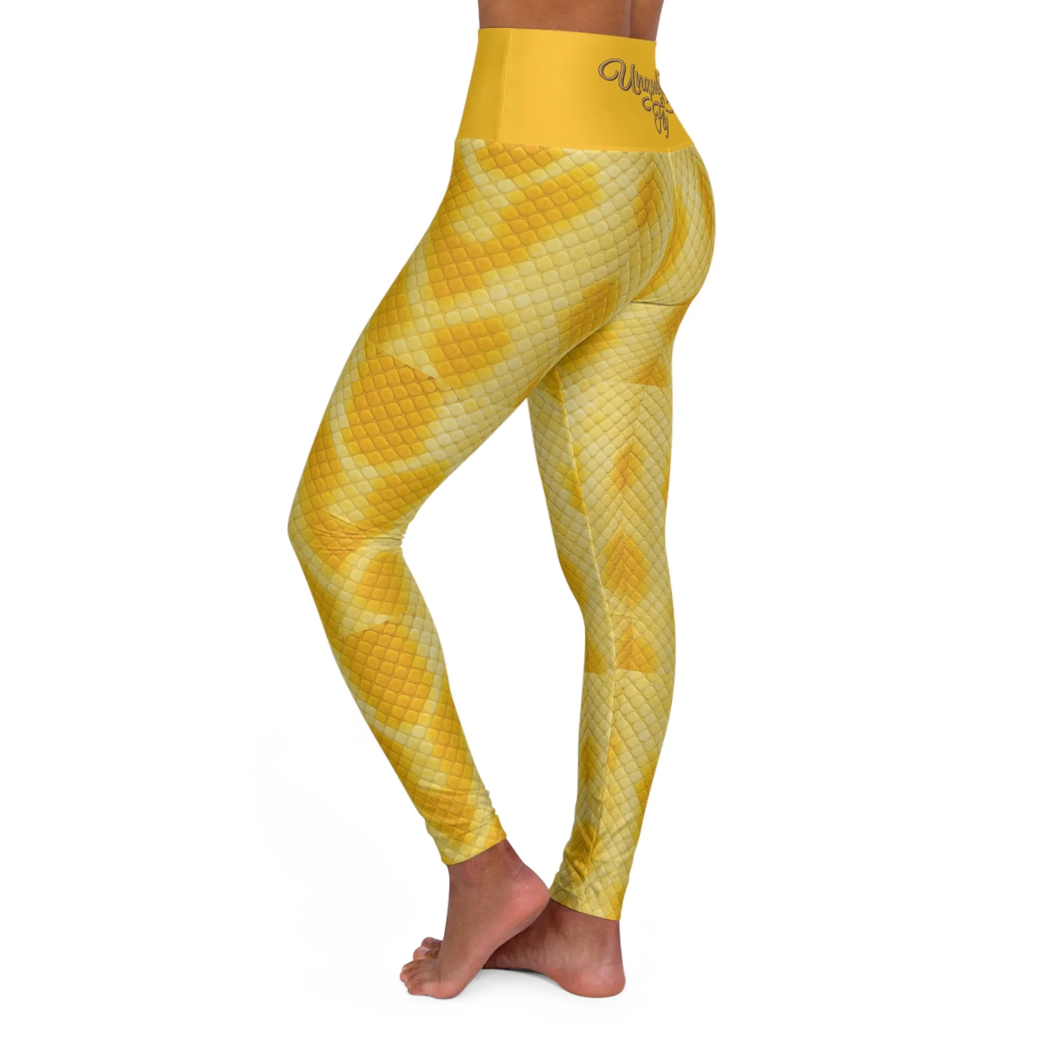 Vibrant High Waisted Yoga Leggings - Comfortable and Stylish Fitness Wear