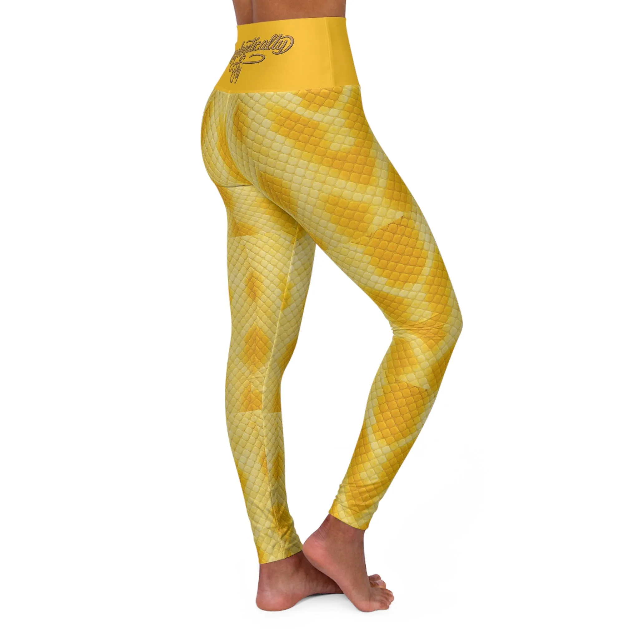 Vibrant High Waisted Yoga Leggings - Comfortable and Stylish Fitness Wear