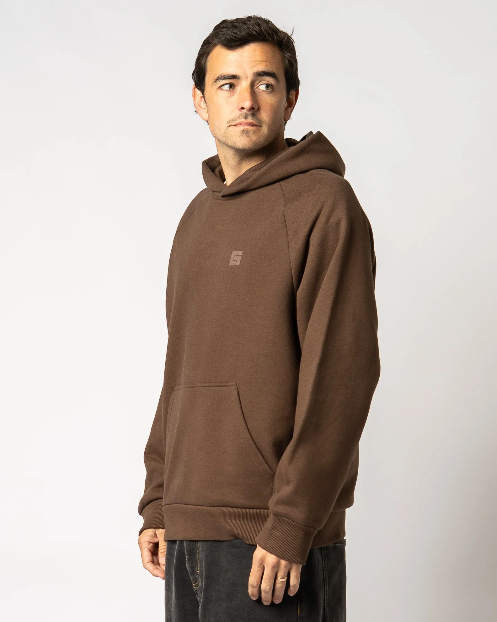 Volt Pullover Hoodie - Chocolate Brown
