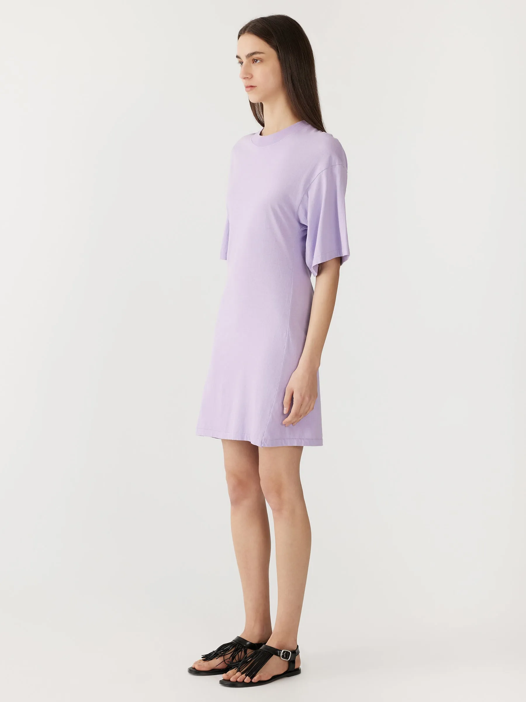 Waisted Short Sleeve Tennis Dress