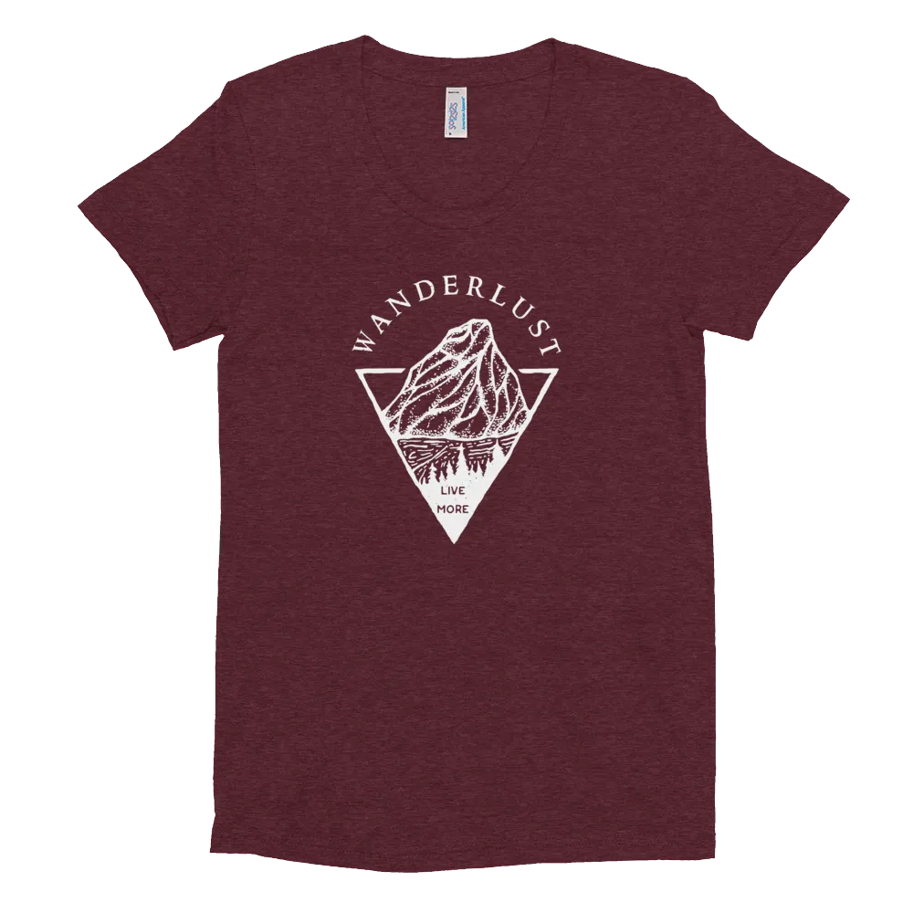 Wanderlust Women's Crew Neck T-shirt