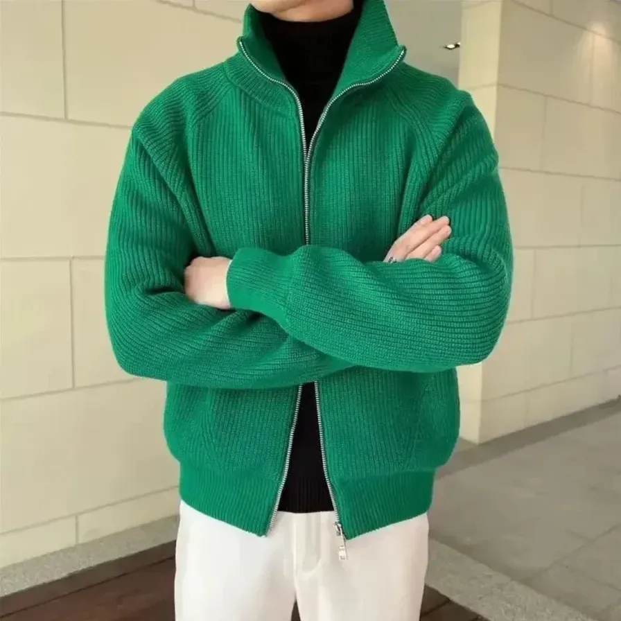Warm men's winter vest